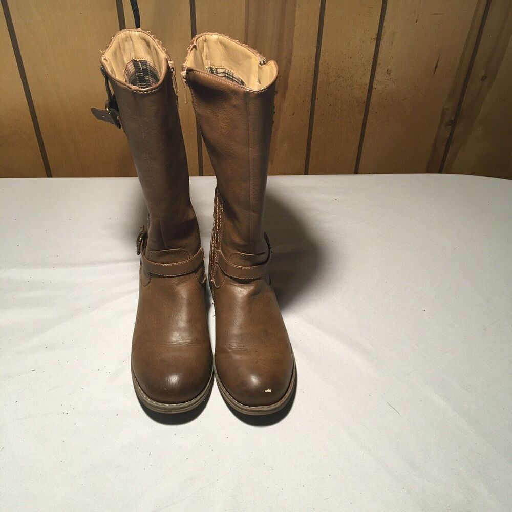 Girls Zip Up Chevelle Boots